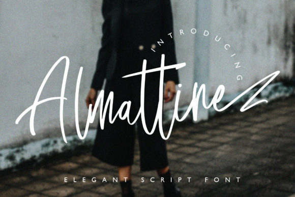 Almattine: A Romantic Handwritten Font for Editorial Design