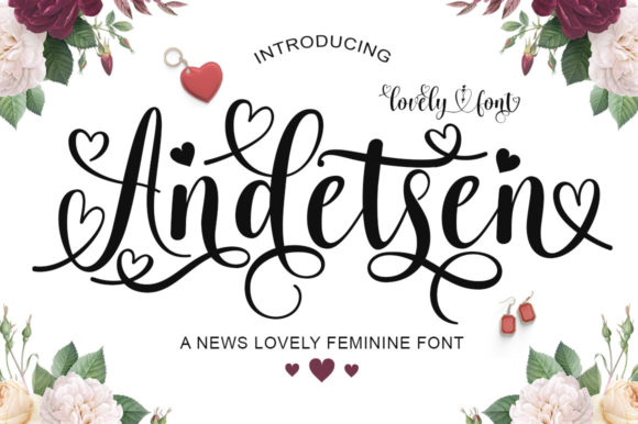Andetsen: A Premium Script Font for Brand Identity