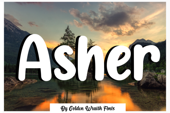 Asher: A Handwritten Font for Modern Web Design
