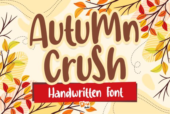 Autumn Crush: A Handwritten Font for Web Design