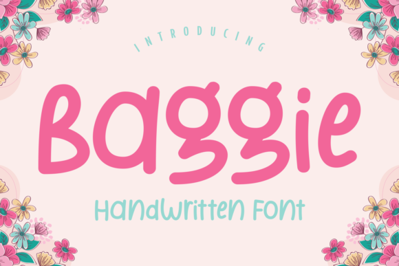 Baggie: A Quirky Handwritten Font for Crafters