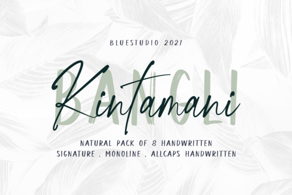 Bangli Kintamani: A Handwritten Font for Small Business Branding