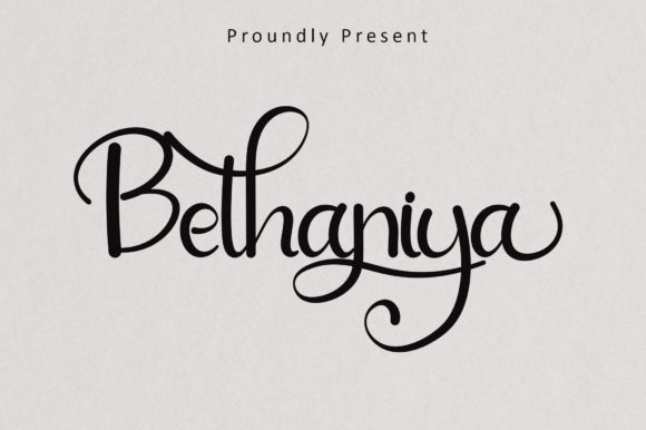 Bethaniya: A Premium Handwritten Font for Web Design