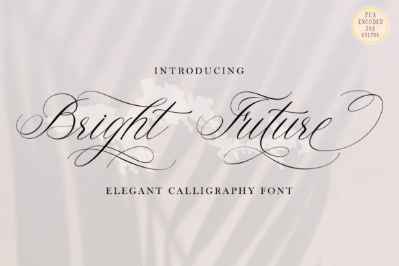 Bright Future: A Handwritten Font for Editorial Design