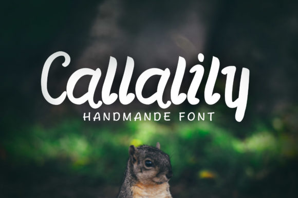 Callalily: A Friendly Handwritten Font for Web Design