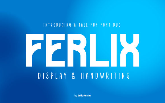 Ferlix: A Friendly Display Font for Brand Identity