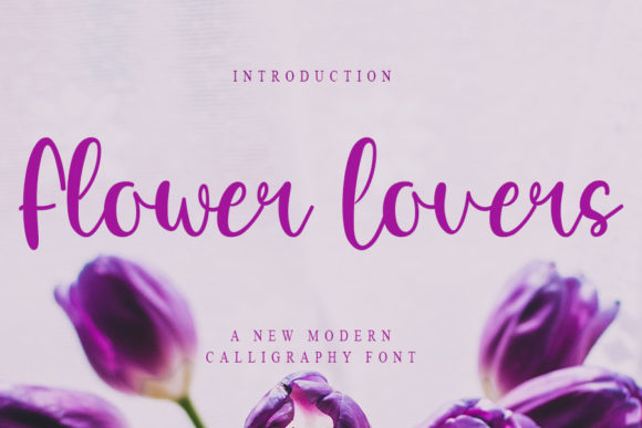 Flower Lovers: A Playful Script Font for Creative Brands