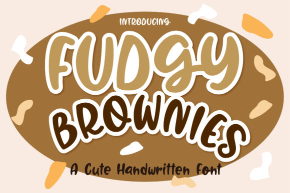 Fudgy Brownies: A Playful Handwritten Font for Marketers