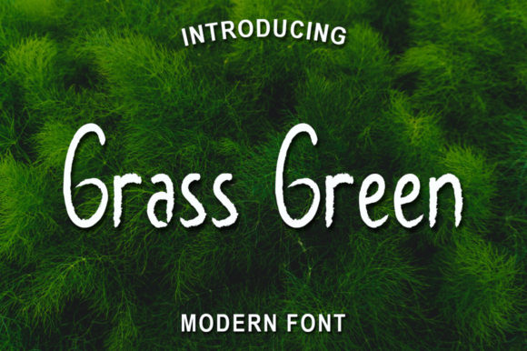 Grass Green: A Handwritten Font for Small Brands