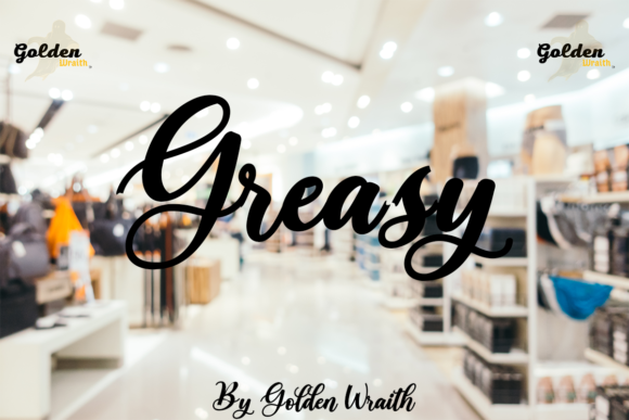 Greasy: A Handwritten Font for Authentic Branding