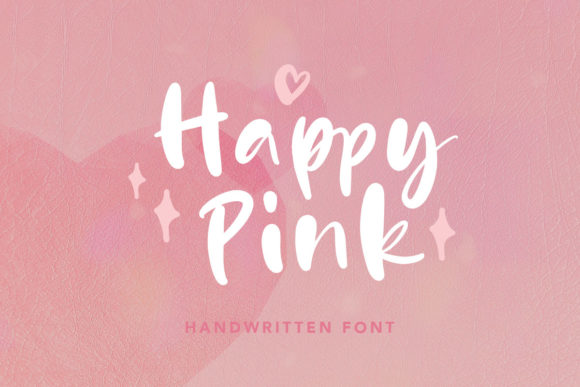 Happy Pink: A Friendly Handwritten Font for Your Brand