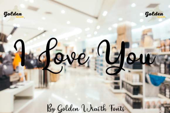 I Love You: A Handwritten Font for Business Branding
