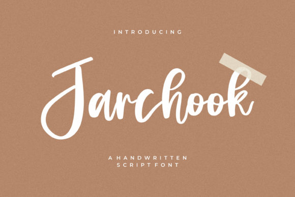 Jarchook: A Confident Script Font for Modern Web Design