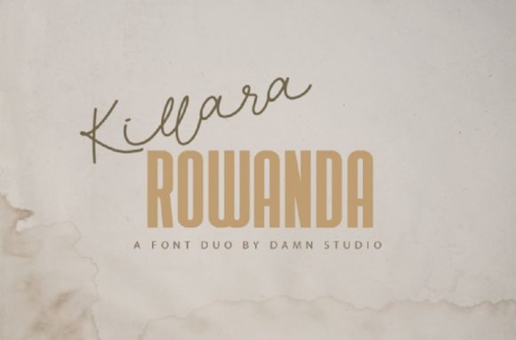Killara Rowanda: A Chic Script Font for Marketers