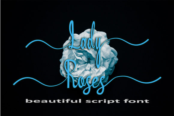 Lady Roses: An Elegant Script Font for Web Design