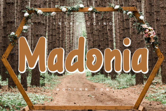 Madonia: A Handwritten Font for Modern Web Design