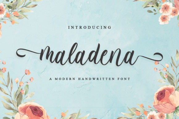 Maladena: A Delicate Script Font for Elegant Branding