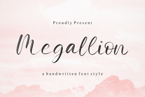 Megallion: A Romantic Handwritten Font for Business