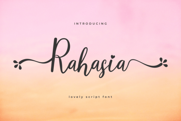 Rahasia: The Elegant Handwritten Font for Small Business Branding
