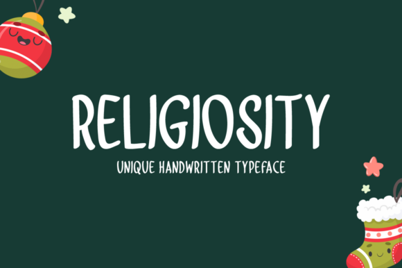 Religiosity: A Handwritten Font for Editorial Design