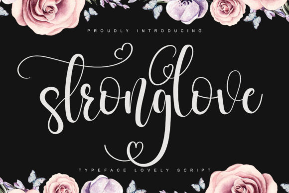 Stronglove: A Handwritten Font for Modern Brand Campaigns