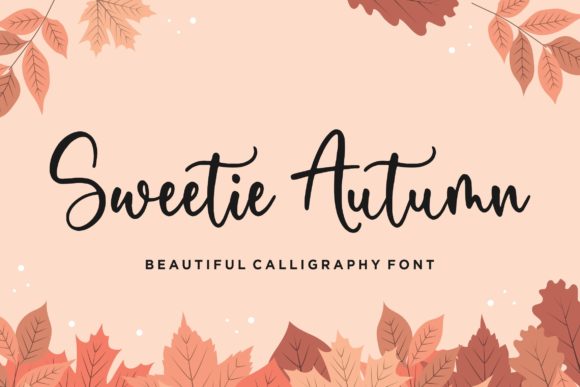 Sweetie Autumn: A Modern Script Font for Web Design