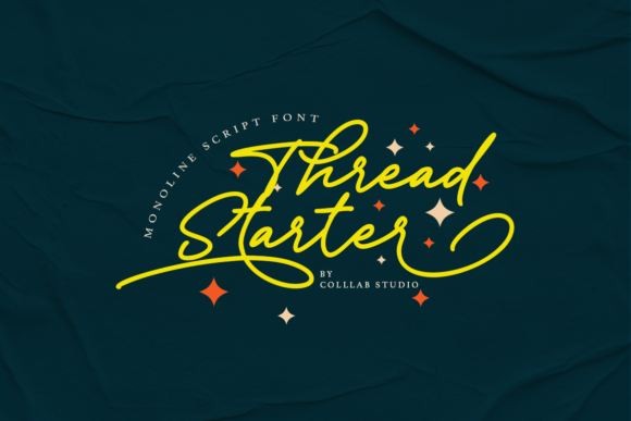 Thread Starter: A Handwritten Font for Makers