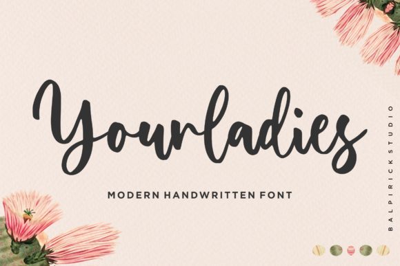 Yourladies: A Sweet Handwritten Font for Crafters