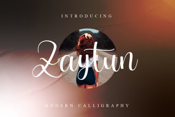 Zaytun: A Charming Script Font for Crafters